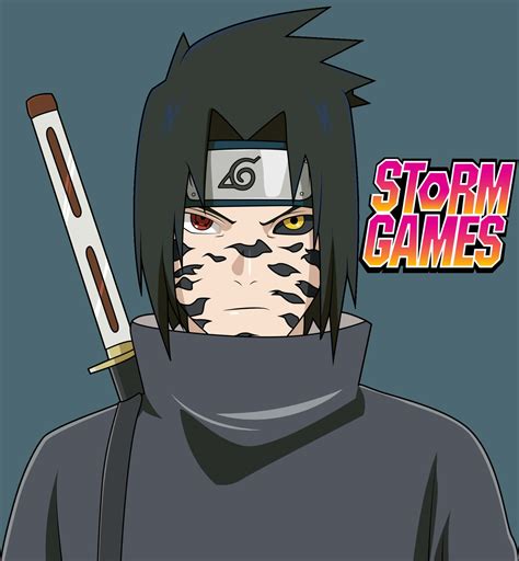 Sasuke Uchiha Curse Mark 3