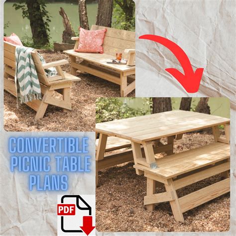 Convertible Picnic Table