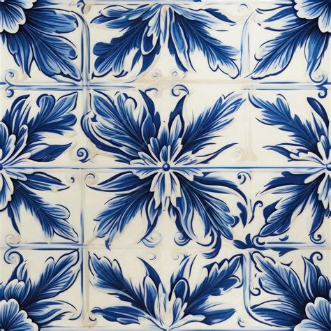 Premium AI Image | Traditional portuguese azulejo tile