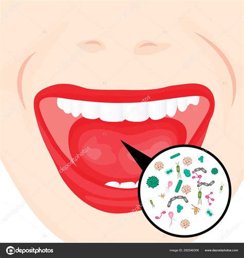 Bacteria In Mouth White
