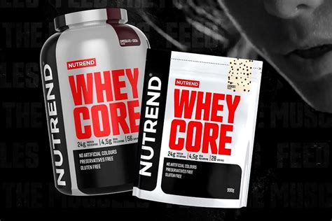 Nutrend's value-focused whey concentrate Whey Core protein