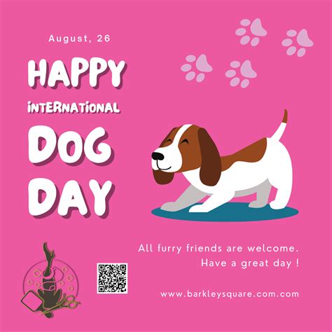 International Dog Day August 26! — Dog Cat Mobile Pet Grooming ...