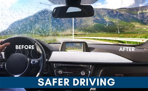 Waxpol Rain Repellent 45 ML (with Applicator & Special Cloth for Glass ...