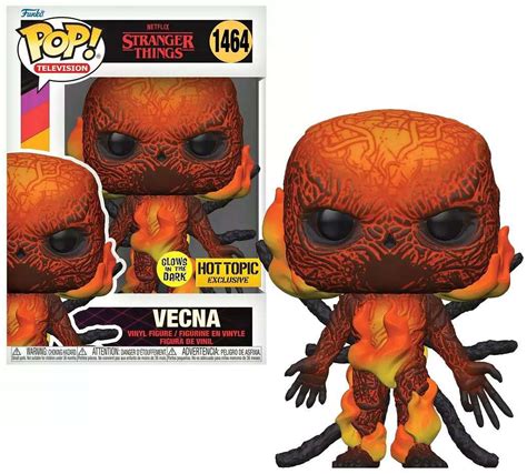 Funko POP! Stranger Things Vecna GITD 1464 - Glow-in-the-Dark Vinyl ...