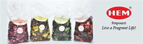 HEM Jasmine Potpourri | Calming Floral Fragrance for Home Decor, Room ...