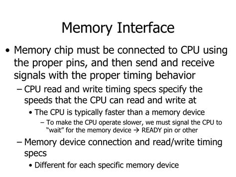 Memory Interface 的图像结果