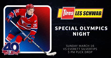 Special Olympics Night presented by Les Schwab, 700 W Mallon Ave ...