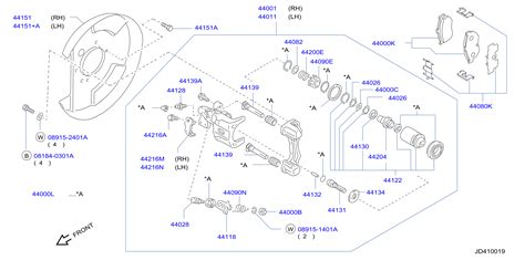Infiniti I35 Brake Pad Set. Pad Kit Disc Brake. (Rear) - DD060-4U092 | INFINITI OF SOUTH BAY ...