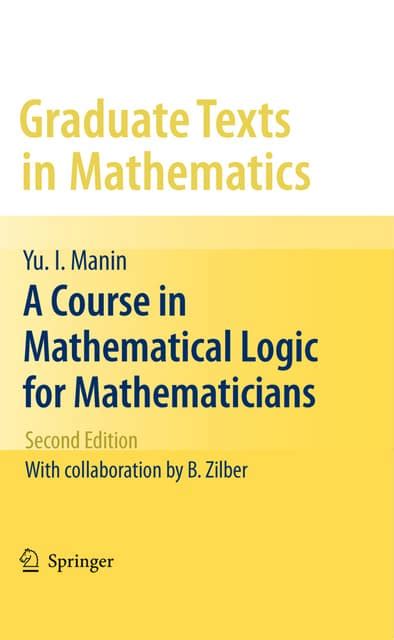 Image result for Mathmatical Logic Course