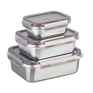 Celltone Fridge to Oven Microwave Safe Stainless Steel Reusable Food ...