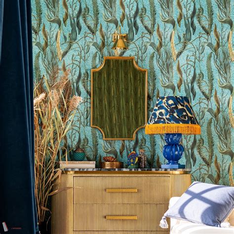 Aquatic Plants wallpaper Mind the Gap - Selected Wallpapers & Interiors