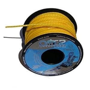 OMER Yellow Dyneema Braid, 260kg/196-Feet : Amazon.in: Sports, Fitness ...