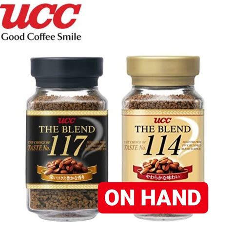 UCC Original The Blend 114 & 117 Instant Coffee Japan - 90g | Shopee ...
