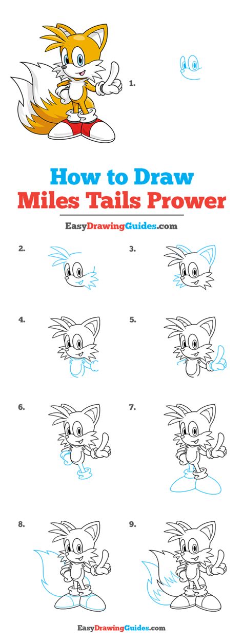 Image result for Tails Drawing Tutorial