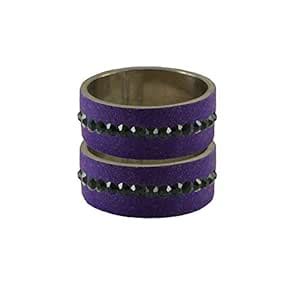 Buy Vidhya Kangan Bangle Set for Women (Jamani) (ban10214-2.6) at Amazon.in