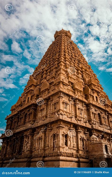 Tanjore Big Temple or Brihadeshwara Temple Was Built by King Raja Raja Cholan in Thanjavur ...