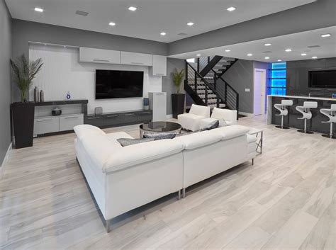 Modern Basement Flooring Tile Ideas