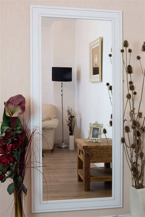 2026 Best of Enhance Your Space with Grand White Floor Mirrors