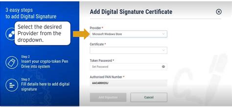 How to Add or Register Digital Signature Certificate on NSWS Website ...