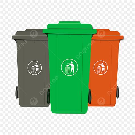 Sanitizing Bin Clipart Transparent PNG Hd, Wheel Sanitation Trash Bin ...