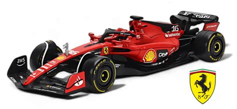 Bburago 2023 F1 Ferrari SF23 Ferrari Racing Team #16 Racing C Leclerc ...