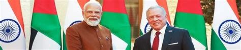 India And Jordan Ink MoUs On Renewables, Digital Tech; Amman Eyes ...