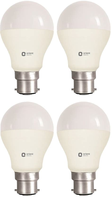 Buy Orient Electric Eternal Shine Base B22 9-Watt LED Bulb (Pack of 4 ...