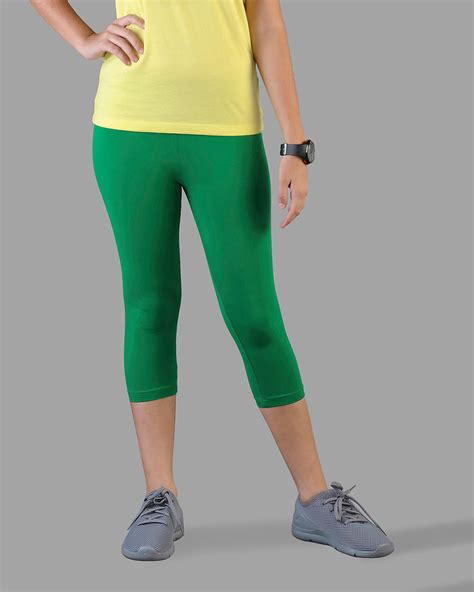 Kids Cotton Capri Legging - Lucky Bamboo