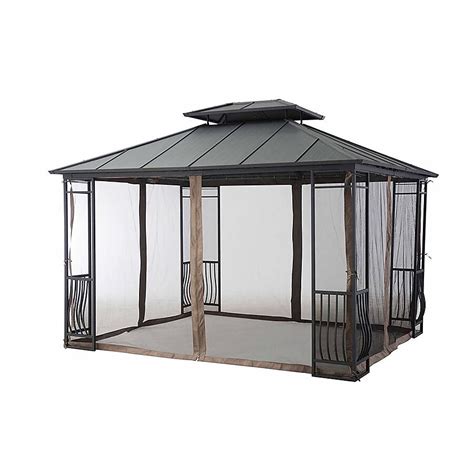 Sunjoy 138-in x 114-in Gazebo Insect Net in the Gazebo Parts ...