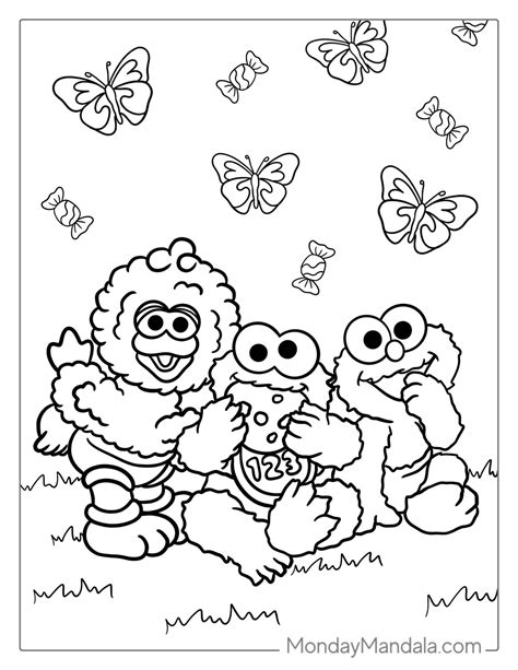 24 Elmo Coloring Pages (Free PDF Printables) | Elmo coloring pages ...