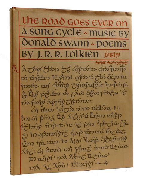 THE ROAD GOES EVER ON by J. R. R. Tolkien: Hardcover (1967) First ...