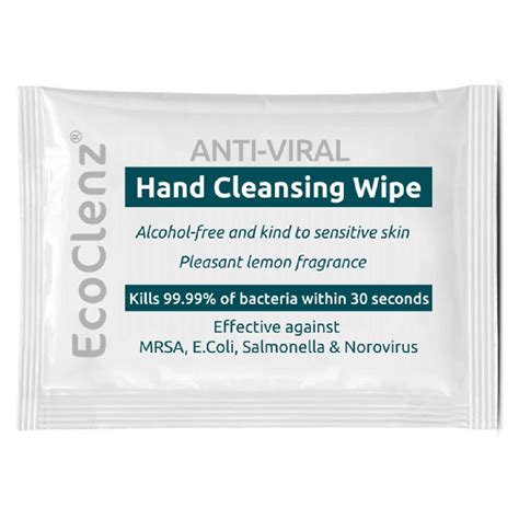 EcoTech Alcohol Free Hand Cleansing Wipe Sachets (Box 1000) | Leeds ...