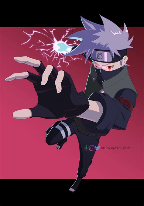 ArtStation - Kakashi boruto sharingan