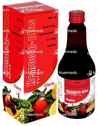 Hemocip Plus Syrup 300ml - Uses, Side Effects, Dosage, Price | Truemeds