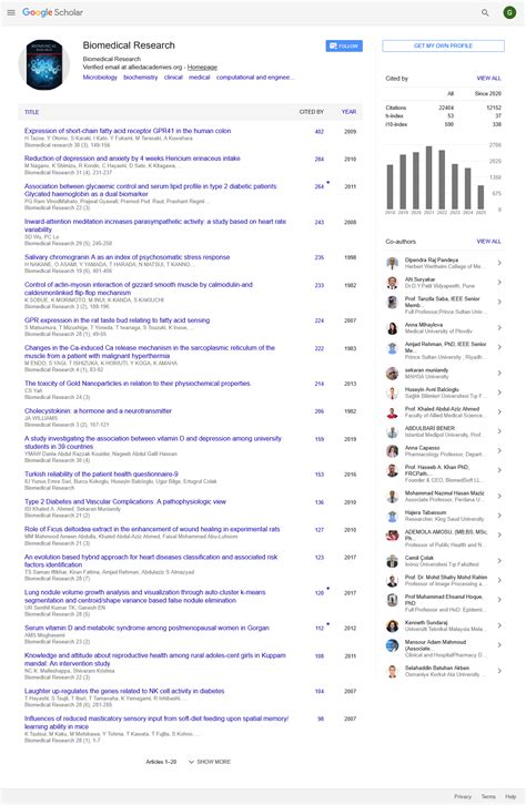 Biomedical sciences Biomedical Research 的图像结果