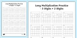 Image result for Long Multiplication Three Digits by Three Digits