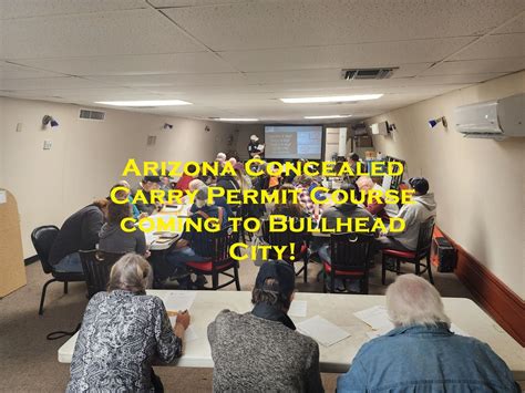 ulti-State Concealed Carry Permit Course in Bullhead City (Wednesday ...