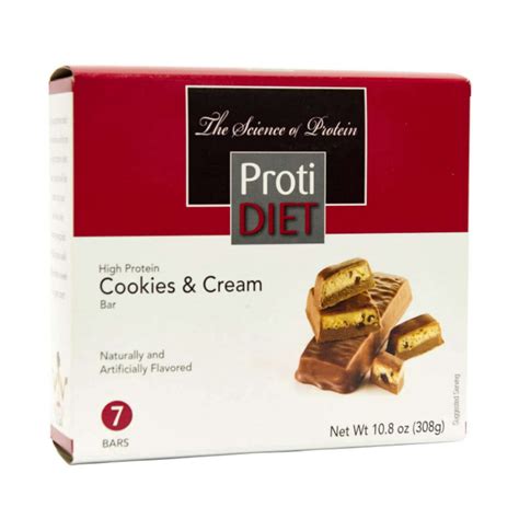 Buy ProtiDiet - High Protein Bars, Low Cholesterol, Low Sodium, Low ...