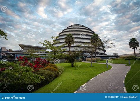 Kigali Convention Centre At Night Editorial Photo | CartoonDealer.com ...
