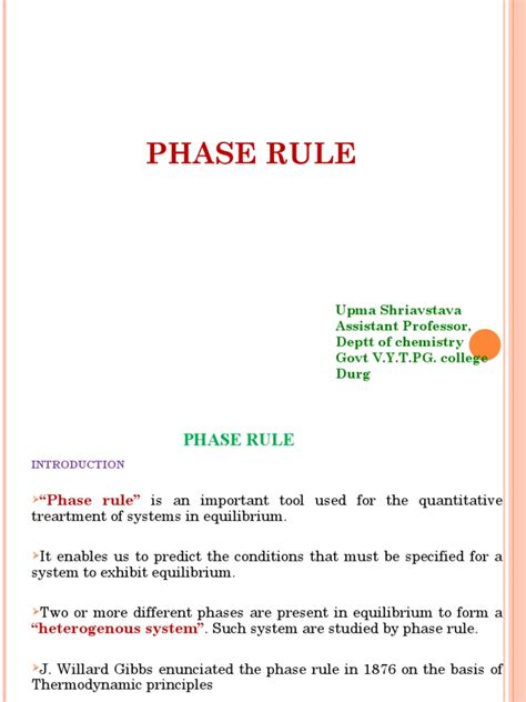 Image result for Phase Rule Calculation