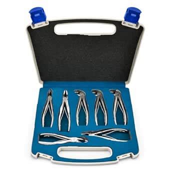 Waldent Pedo Extraction Forceps Kit Set of 7 (K1/2) | Premium Pediatric ...