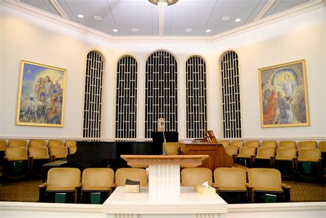 Inside Lds Chapel