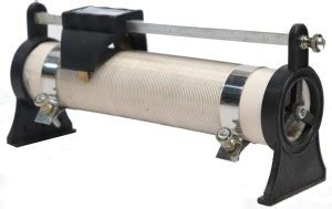 THE LABWORLD variable sliding rehostat 6 inches 100 ohms 1 ampere with ...