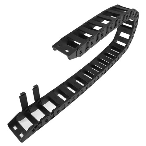 Buy LMioEtool R38 18mm x 38mm(Inner H x Inner W) Black Plastic Cable ...