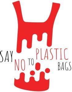 say no to plastic sticker poster|save environment|NO plastic|save earth ...