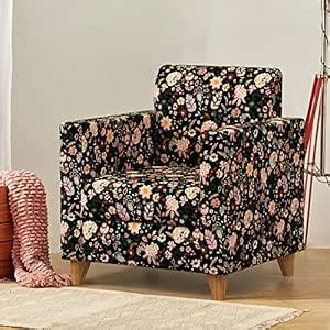 Chumbak Modern Chair - Bohemian Palampore (1 Seater Sofa, Sheesham Wood ...