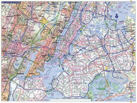 Map Of New York City Roads
