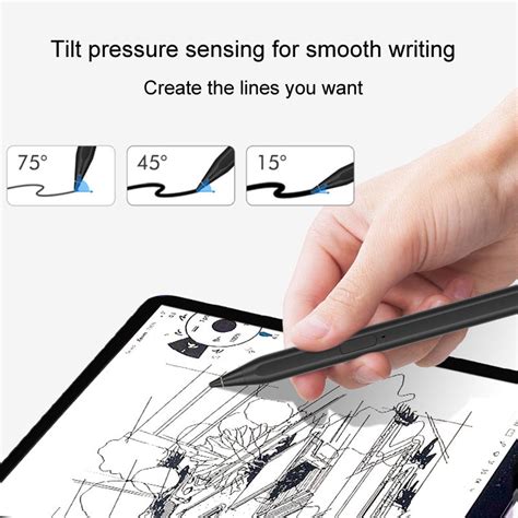 Tablet Stylus Pen USI2.0 Protocol Pen Stylus Anti False Touch(Black ...