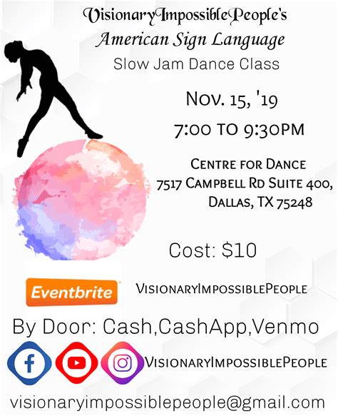 VisionaryImpossiblePeople’s Sign Language Dance Classes – Dallas – Deaf ...