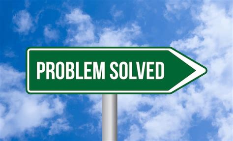 Image result for Problem Solved Transparent Background